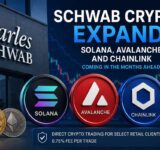 Schwab Crypto Expands with Solana Avalanche and Chainlink
