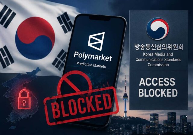 South Korea Blocks Polymarket Access over Gambling Rules