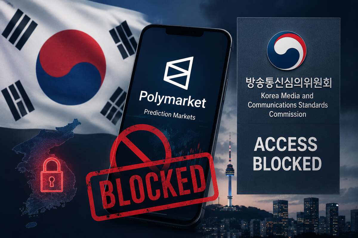 south korea blocks polymarket access over gambling rules – CryptoNewsBytes South Korea Blocks Polymarket Access over Gambling Rules
