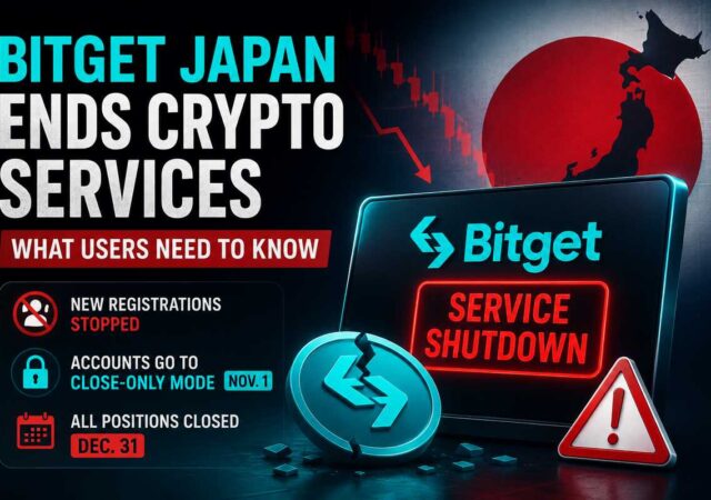 Why Will Bitget Japan End Crypto Services for Residents