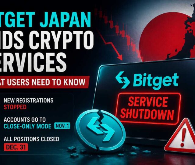 Why Will Bitget Japan End Crypto Services for Residents