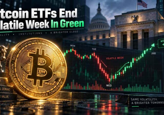 Did Bitcoin Etfs Finish a Volatile Macro Week in Green