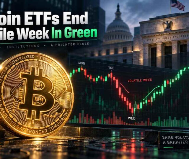 Did Bitcoin Etfs Finish a Volatile Macro Week in Green