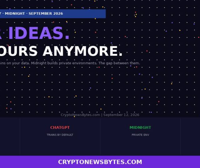 Hoskinson if You Share Ideas with Ai They Are Not Yours Anymore Midnight Fixes This
