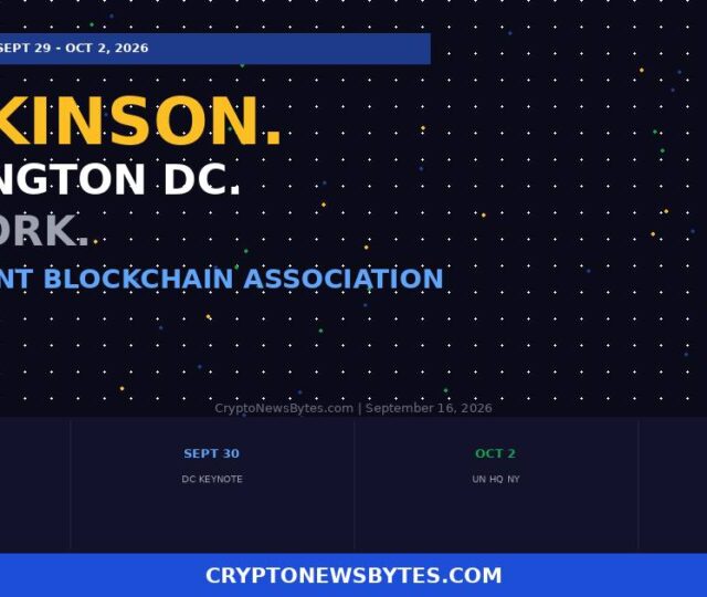Hoskinson Keynotes Washington Dc Crypto Summit gba  with World Bank Sec and Un on September 30