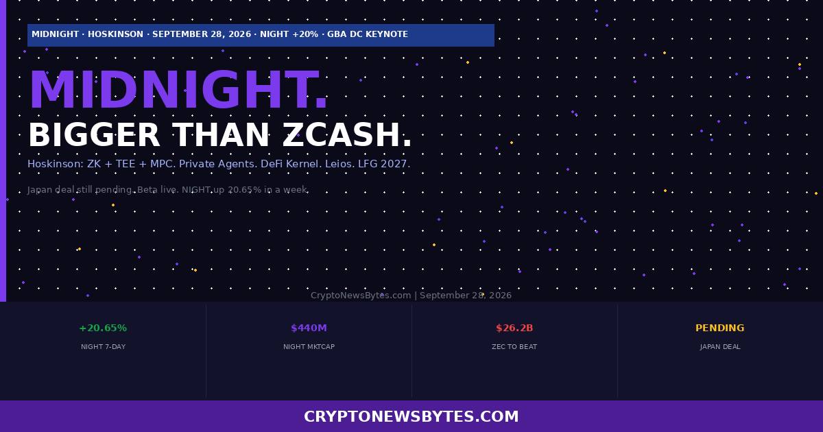 hoskinson-midnight-bigger-than-zcash-japan-pending-beta-gba-dc-2026-featured – CryptoNewsBytes Midnight Hoskinson Will Be Bigger Than Zcash Japan Still Pending Beta Live
