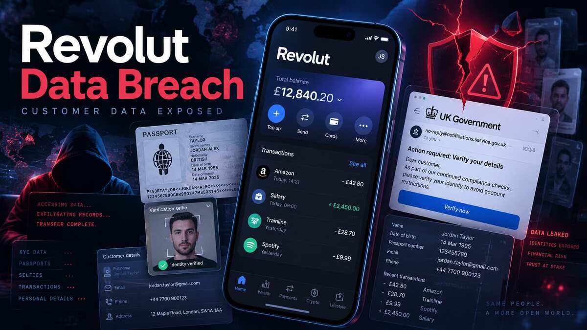 How Did Revolut Data Breach Expose 3 Customer Records
