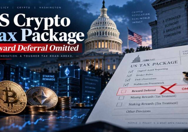 Why Did the Us Crypto Tax Package Omit Reward Deferral