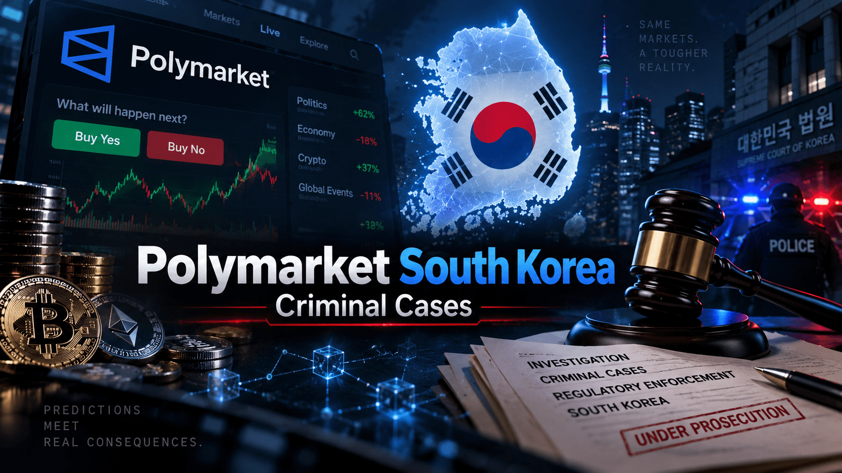 Why Do 26 Polymarket South Korea Users Face Charges