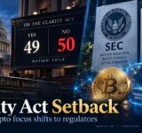 Will Clarity Act Setback Shift Crypto to Regulators