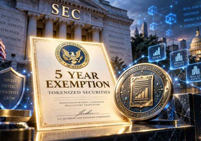 Will Sec Permit Tokenized Securities Venues for 5 Years