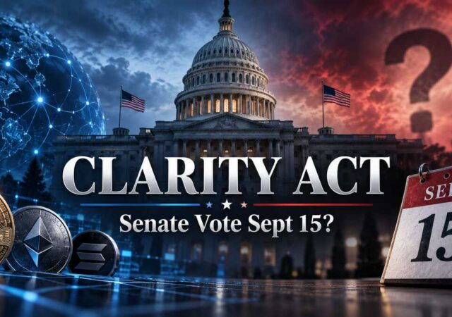Will the Clarity Act Get a Us Senate Vote on Sept 15