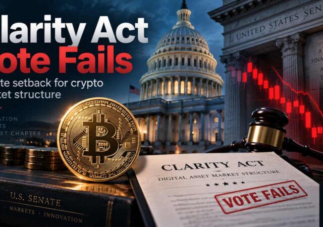 Will the Clarity Act Vote End Senate Crypto Efforts