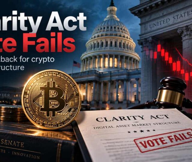 Will the Clarity Act Vote End Senate Crypto Efforts