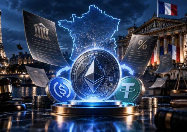 France Crypto Tax Proposal Targets Stablecoin Swaps in 2027