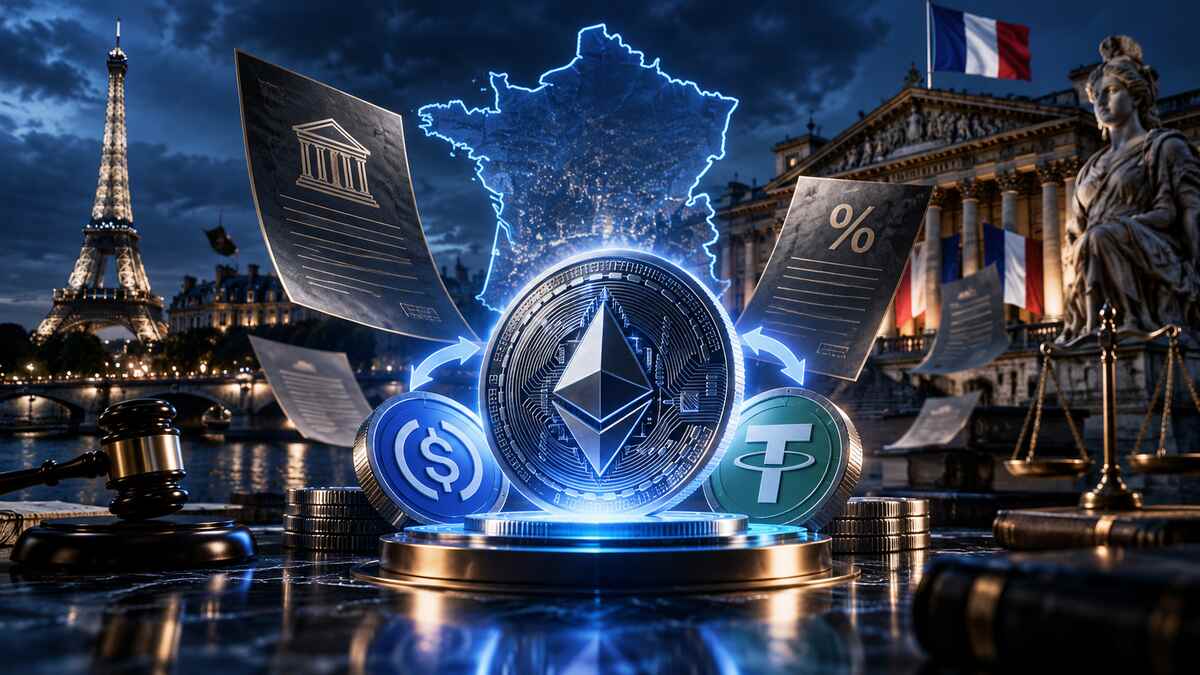 France Crypto Tax Proposal Targets Stablecoin Swaps in 2027