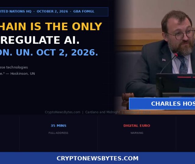Hoskinson Un Speech Blockchain is the Only Way to Regulate Exponential Technology