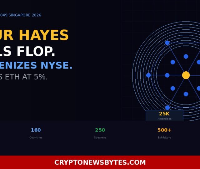 Token2049 Singapore 2026 Day 1 Arthur Hayes Unveils Flop Okx nyse File to Tokenize 63 Stocks Bitmine Caps Eth at 5
