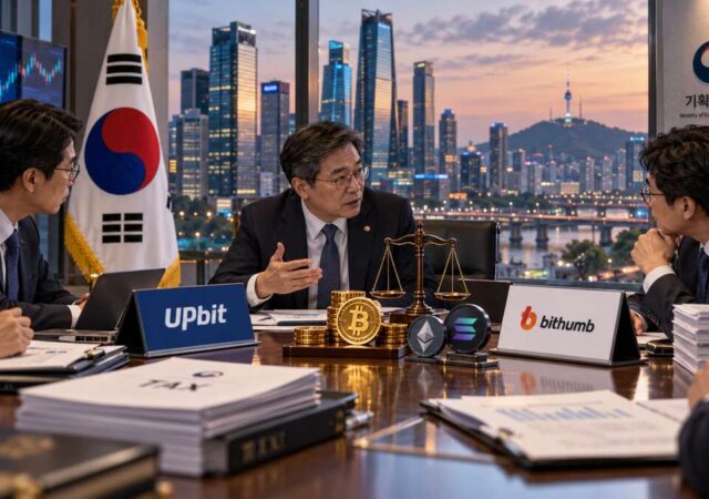 Upbit and Bithumb Join South Korea Crypto Tax Delay Talks